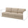VIMLE 3-seat section, Kelinge beige, 211 cm