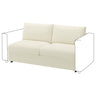 VIMLE 2-seat sofa-bed section, Johanneshov off-white, 160 cm