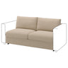 VIMLE 2-seat sofa-bed section, Kelinge beige, 160 cm