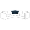VIMLE corner section, Kelinge dark blue, 93 cm