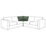 VIMLE corner section, Knäbäck grey-green, 93 cm