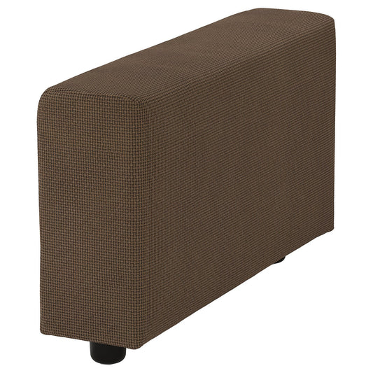 VIMLE cover for armrest, wide/Mosshed dark brown