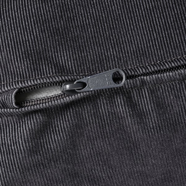 VIMLE cover for chaise longue, with wide armrests/Saxemara black-blue