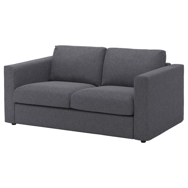 VIMLE cover for 2-seat sofa, Gunnared medium grey