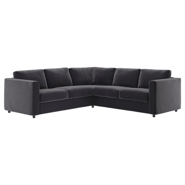 VIMLE - Corner sofa cover, 4-seater ,