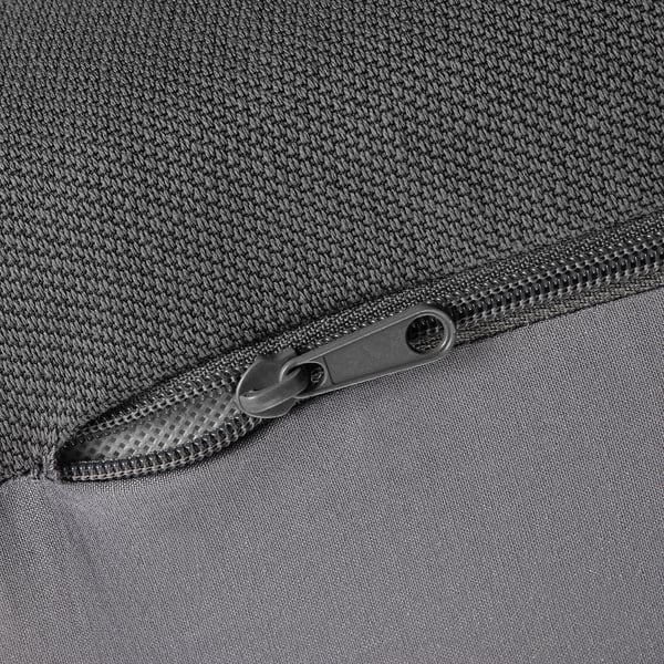 VIMLE cover for footstool with storage, Hallarp grey