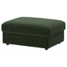 VIMLE footstool with storage, Johanneshov dark green, 98x73 cm