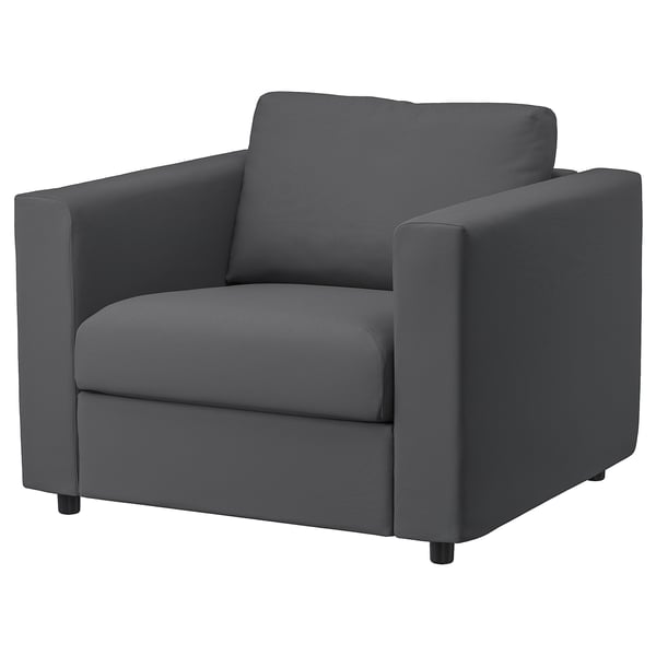 VIMLE armchair, Hallarp grey