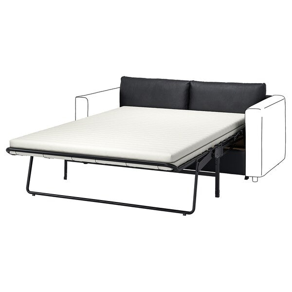 VIMLE - 2-seater sofa/bed frame, Grann/Bomstad black