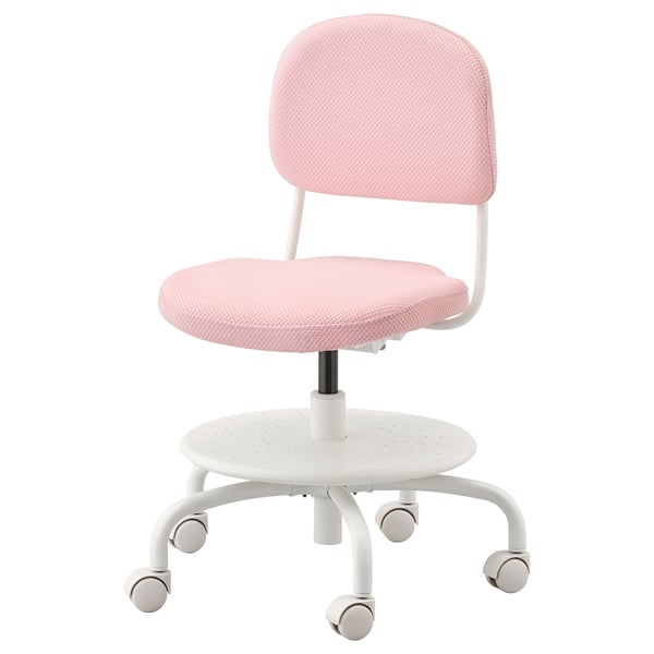 VIMUND children's desk chair, light pink, 41x86x59 cm