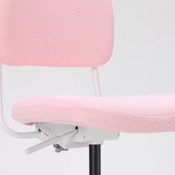 Ikea VIMUND Children's Desk Chair - Pale Pink ,