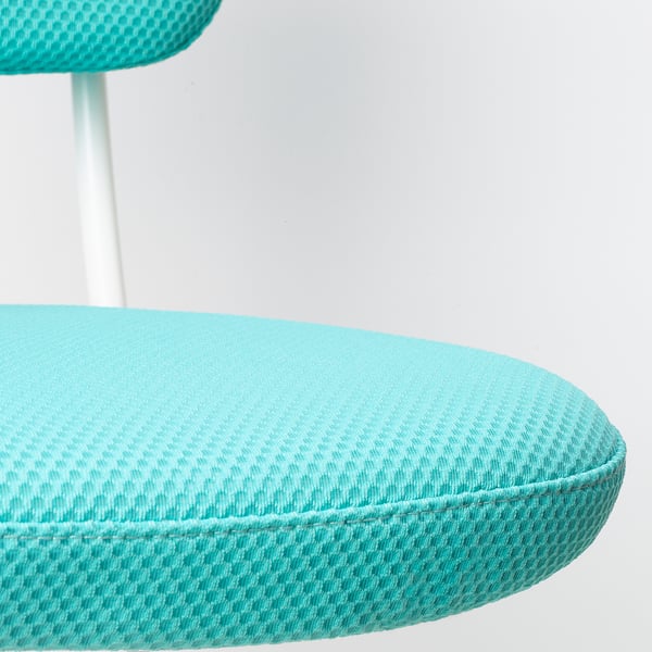 VIMUND children's desk chair, turquoise, 62 cm