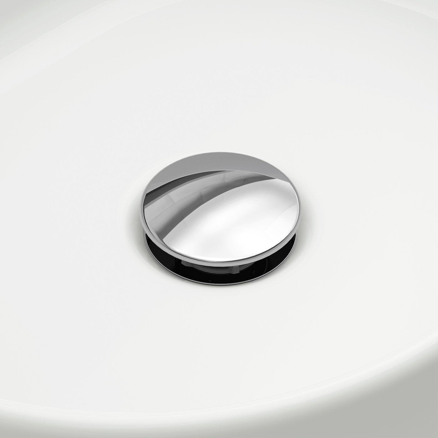 VINDELÄLVEN countertop wash-basin w water trap, white, 39x31 cm