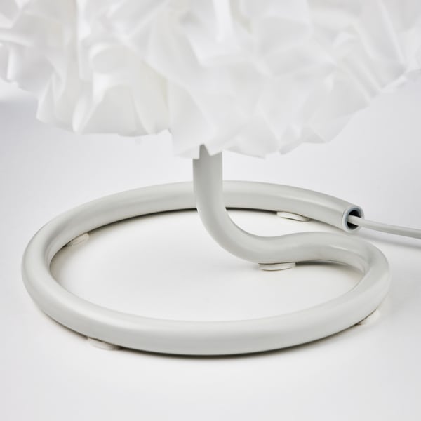 VINDKAST table lamp, white, 26 cm