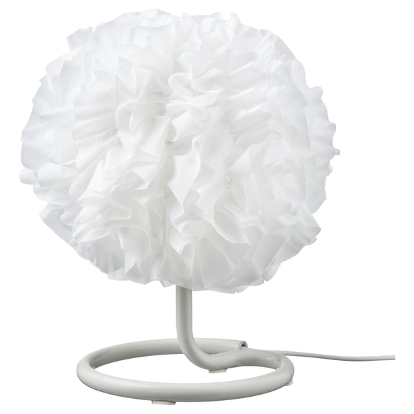 VINDKAST table lamp, white, 26 cm