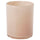 VINDSTILLA candle holder, beige, 11 cm
