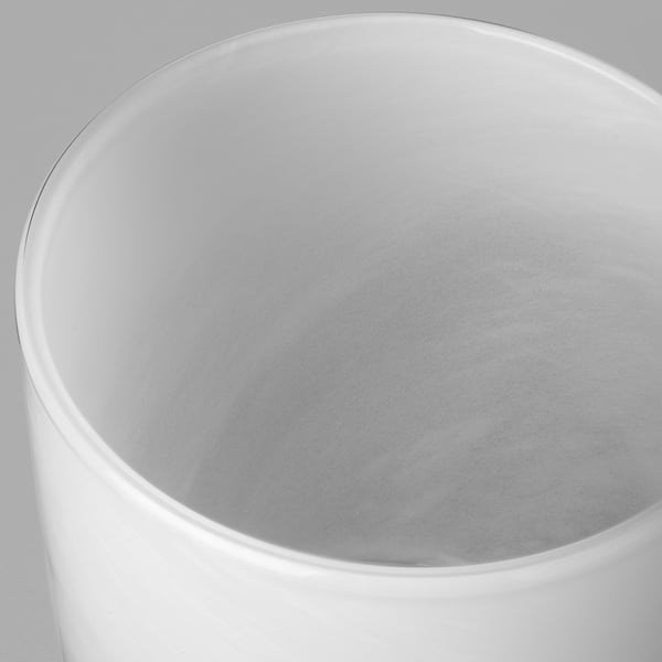 VINDSTILLA candle holder, white, 11 cm