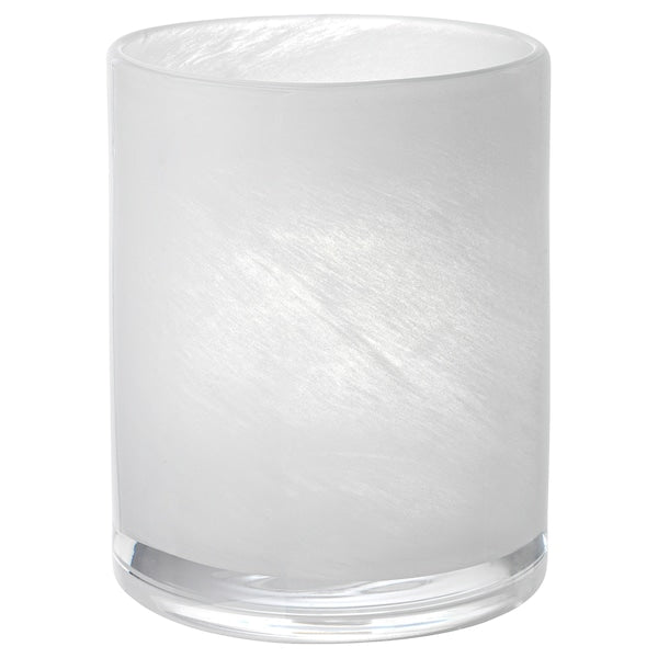 VINDSTILLA - Candle holder, white, 11 cm