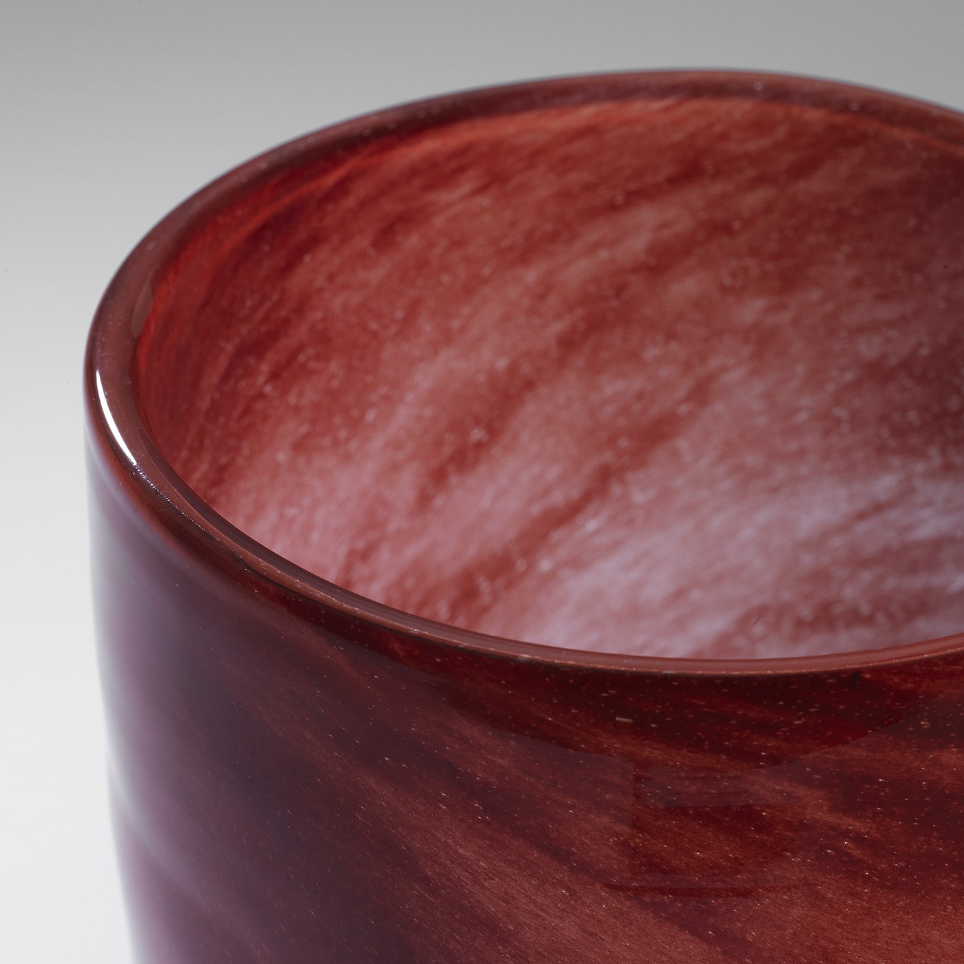 VINDSTILLA candle holder, red, 12 cm