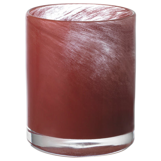 VINDSTILLA candle holder, red, 9 cm