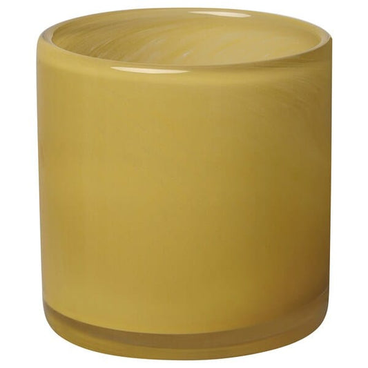 Ikea VINDSTILLA - Tealight holder, yellow, 7 cm