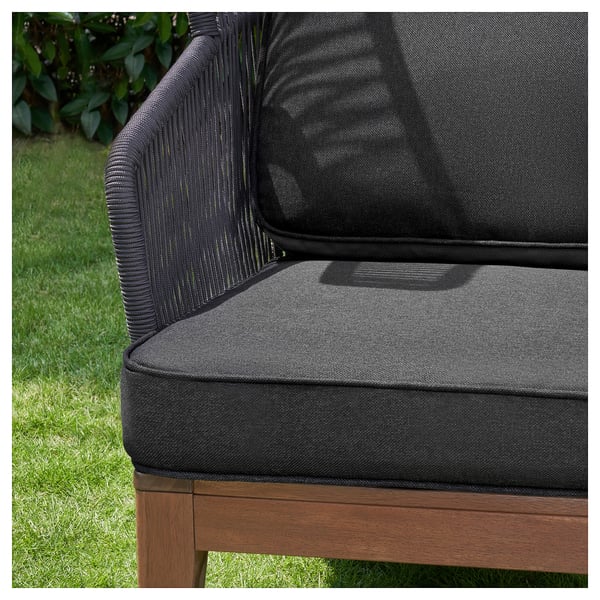 VINGSÖN - VINGSÖN Wing chair, in/outdoor, grey