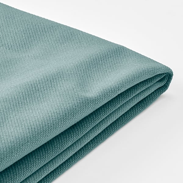 VINLIDEN 2-seater sofa lining - Clear turquoise hakebo ,