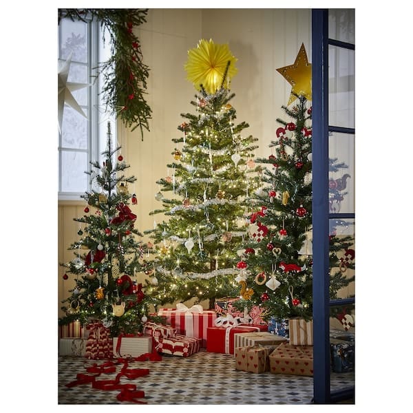 Ikea VINTERFINT - Artificial Christmas tree, indoor/outdoor green,210 cm