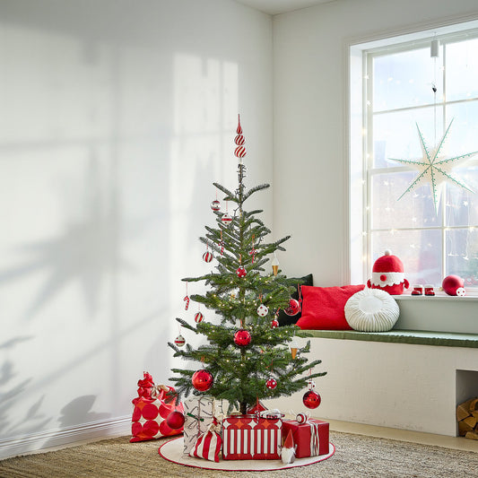 VINTERFINT artificial Christmas tree, in/outdoor green, 180 cm