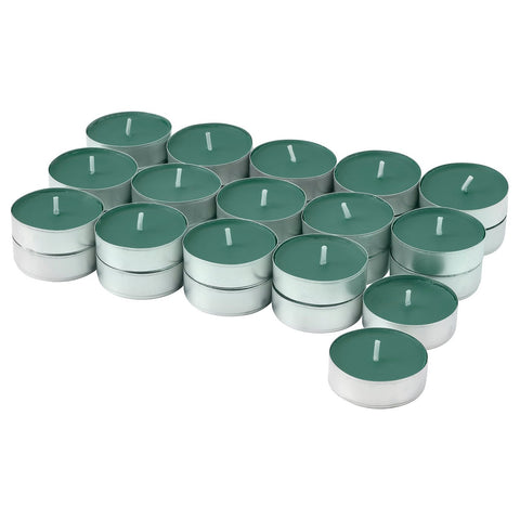VINTERFINT scented tealight, Winter fir/green, 3.5 hr, 30 pack
