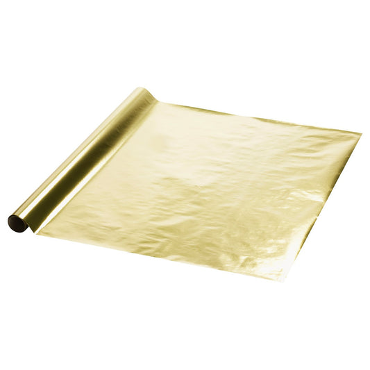 VINTERFINT gift wrap roll, gold-colour, 3 mx0.7 m cm