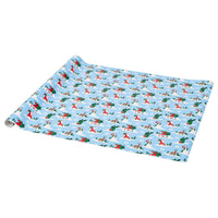 VINTERFINT gift wrap roll, winter blue, 3x0.7 m/2.10 m²