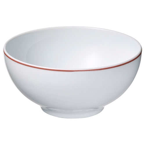 VINTERFINT bowl, white/red, 13 cm
