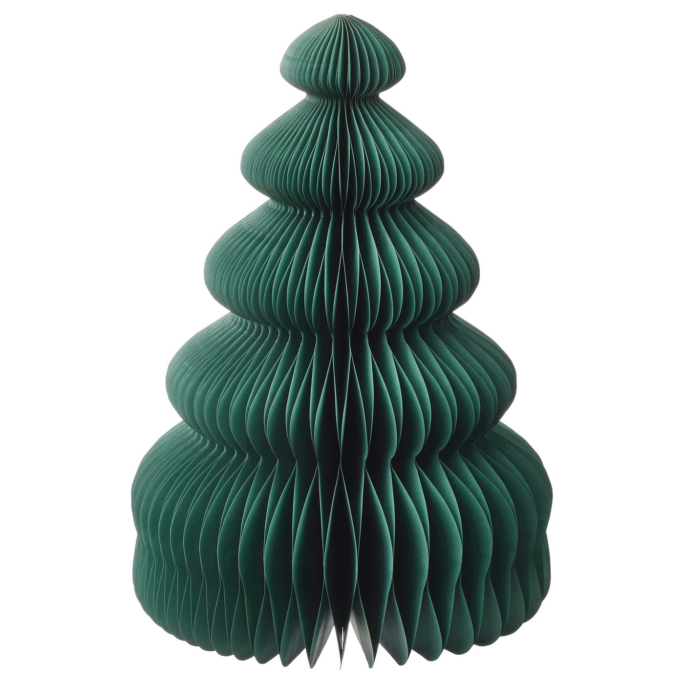 VINTERFINT decoration, Christmas tree shaped green, 24 cm