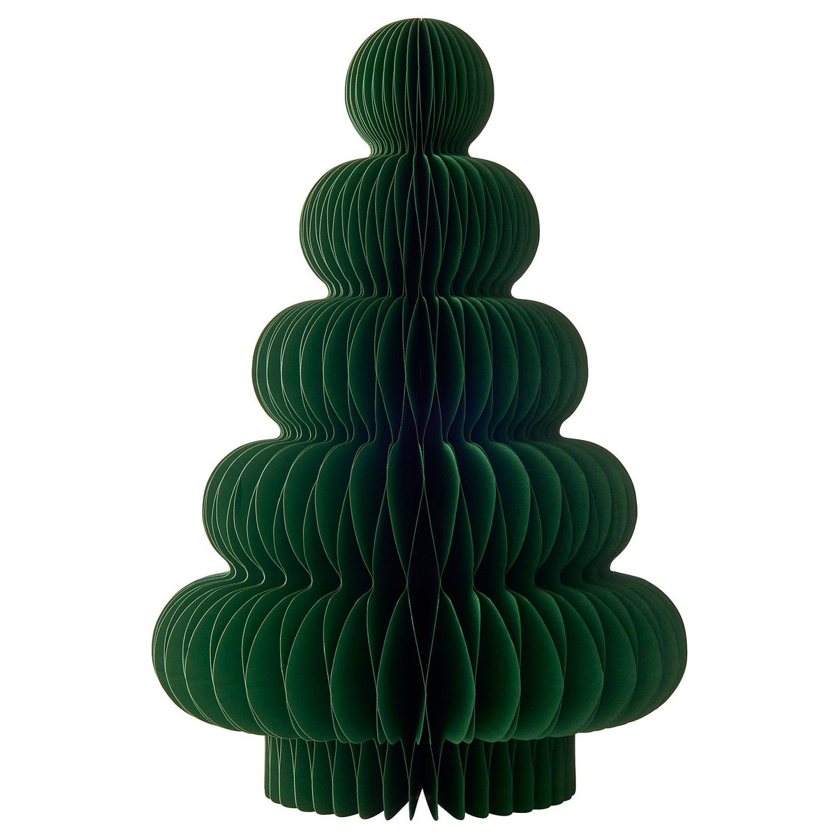 VINTERFINT decoration, Christmas tree shaped green, 36x24 cm