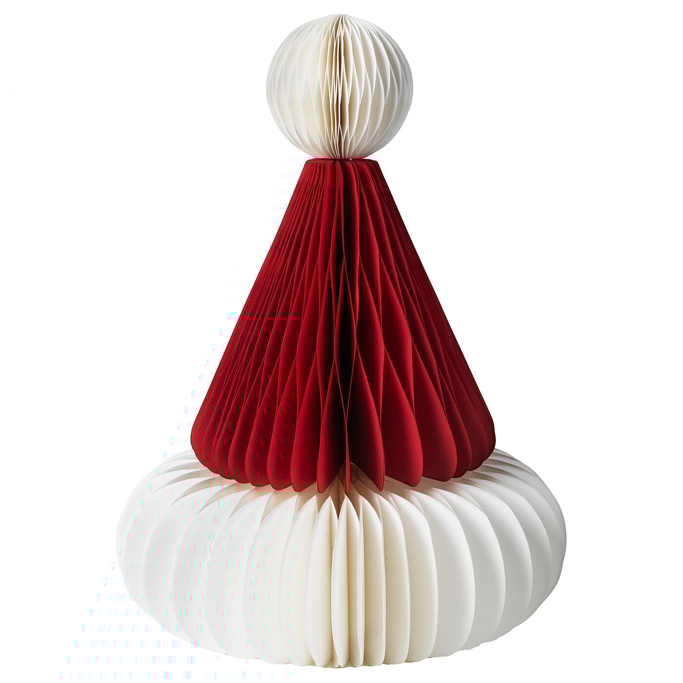 VINTERFINT decoration, Santa Claus hat red/white, 23 cm