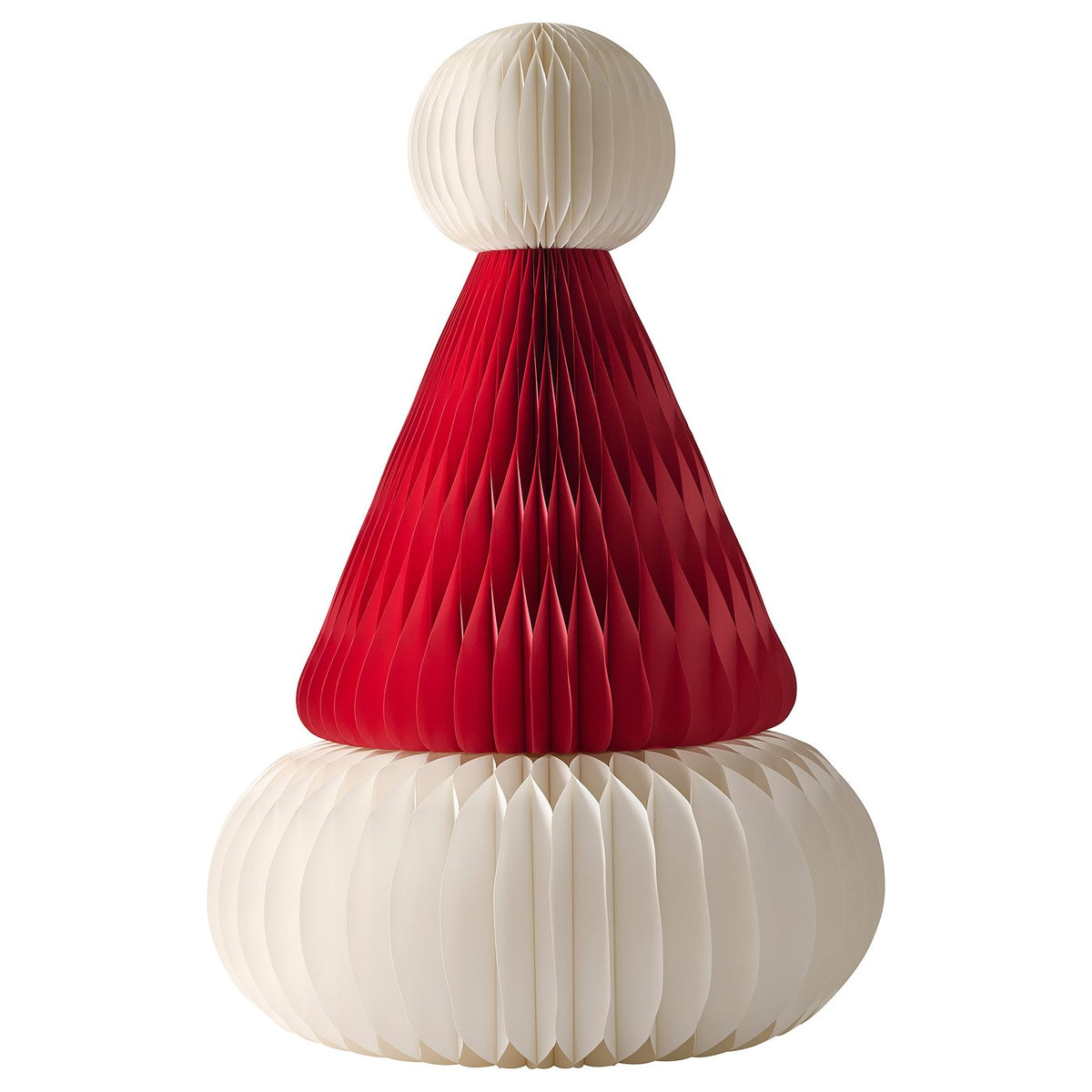 VINTERFINT decoration, Santa Claus hat red/white, 140x93 cm