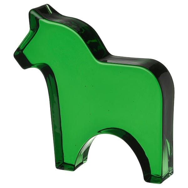 Ikea VINTERFINT - Decoration, horse, green