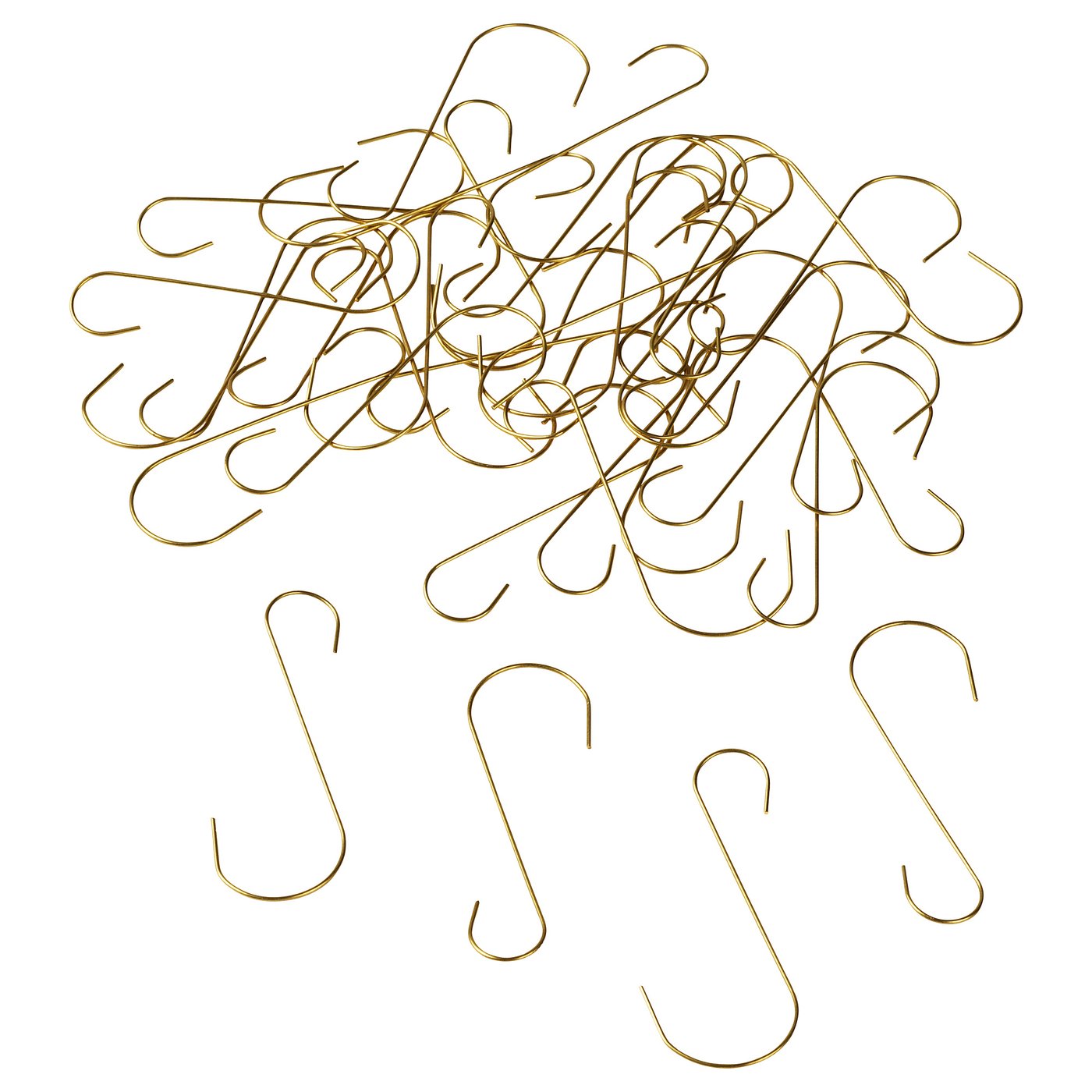 VINTERFINT decoration, hanger, metal gold-colour