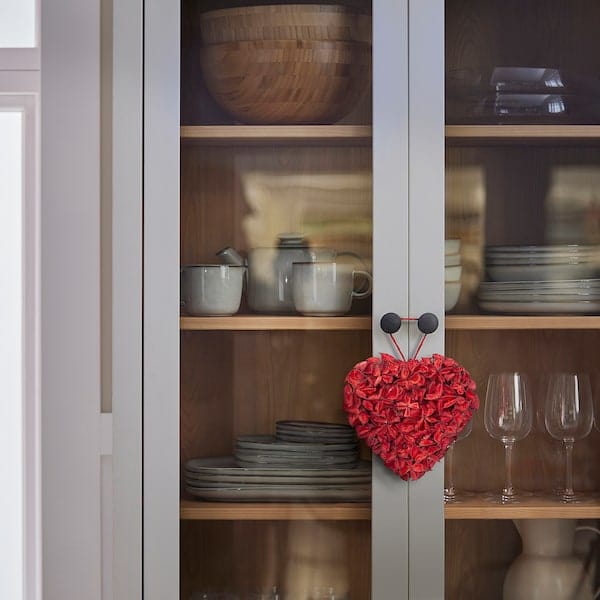 Ikea VINTERFINT - Hanging decoration, red