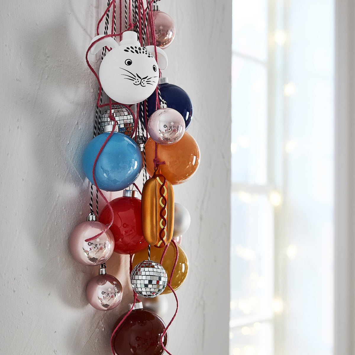 VINTERFINT tree ornament, hot dog, 11 cm