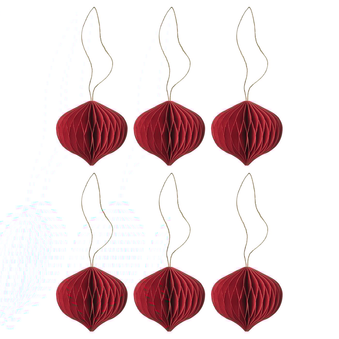 VINTERFINT tree ornament, bauble dark red, 5.8 cm