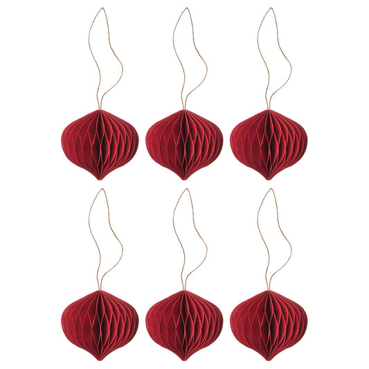 VINTERFINT tree ornament, bauble dark red, 5.8 cm