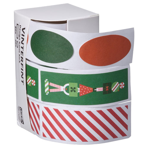 VINTERFINT stickers, christmas motifs, 3 pack