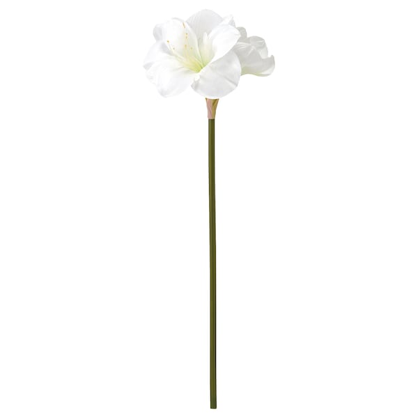 Ikea VINTERFINT - Artificial flower, in/outdoor/Amaryllis white, 60 cm