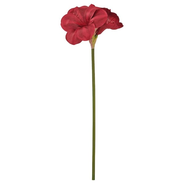 Ikea VINTERFINT - Artificial flower, in/outdoor Amaryllis/red, 60 cm