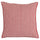 VINTERFINT cushion cover, striped red/white, 50x50 cm