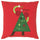 VINTERFINT cushion cover, Christmas pattern red, 50x50 cm