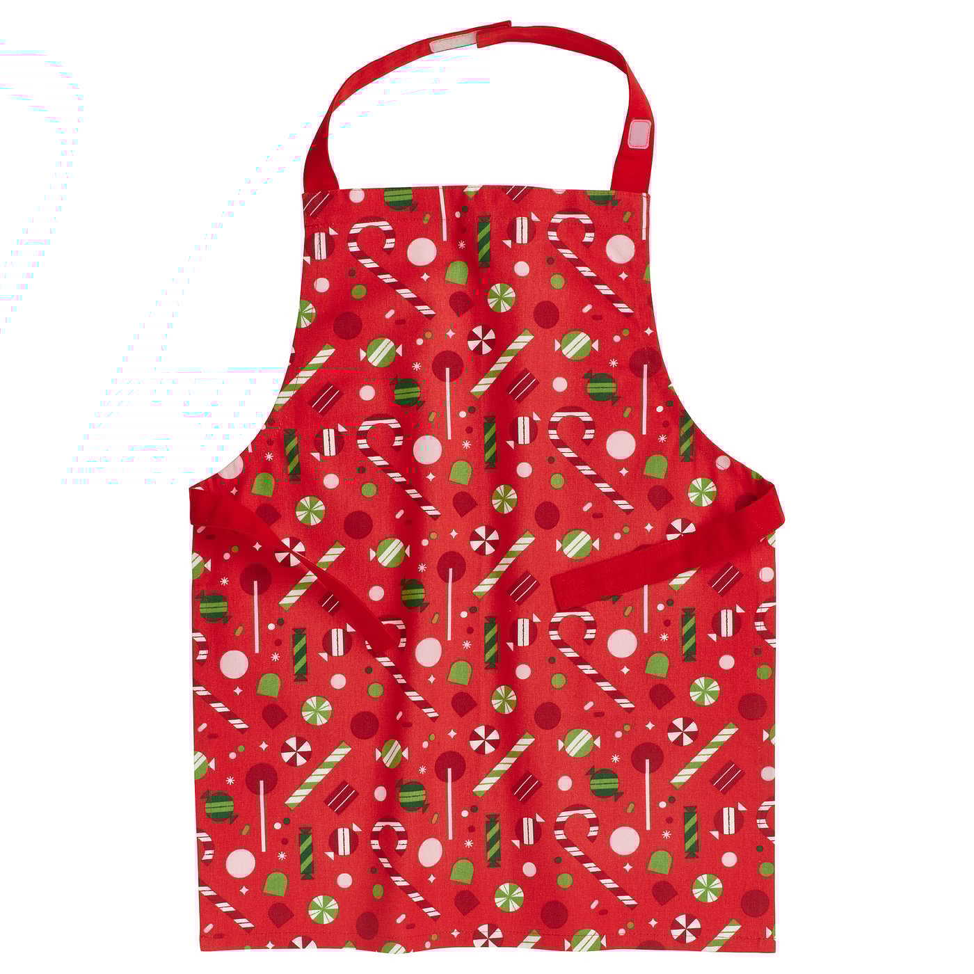 VINTERFINT children's apron, candy red