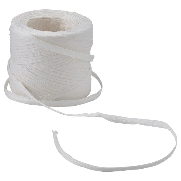 Ikea VINTERFINT - Ribbon, white, 50 m